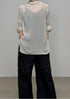 sheer dot dress shirt
